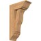 Ekena Millwork Funston Traditional Smooth Bracket w/ Offset Brace, Western Red Cedar, 7 1/2"W x 18"D x 30"H BKT0806X18X30FST01SWR - alternate 1